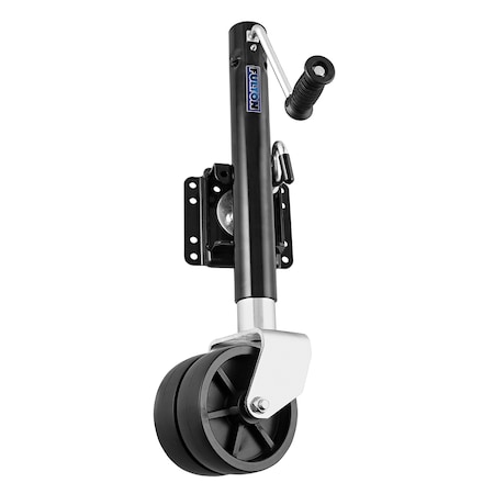 Draw-Tite TRAILER JACK 1500LB SWING-AWAY BOLT-ON 12IN TRAVEL 6IN DUAL WHEEL XPD15L0126
